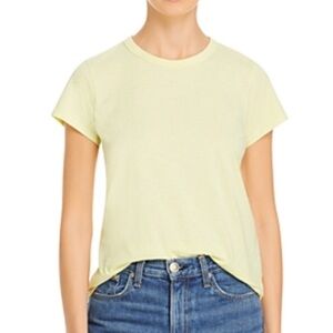 RAG & BONE Slub Tee Light Green